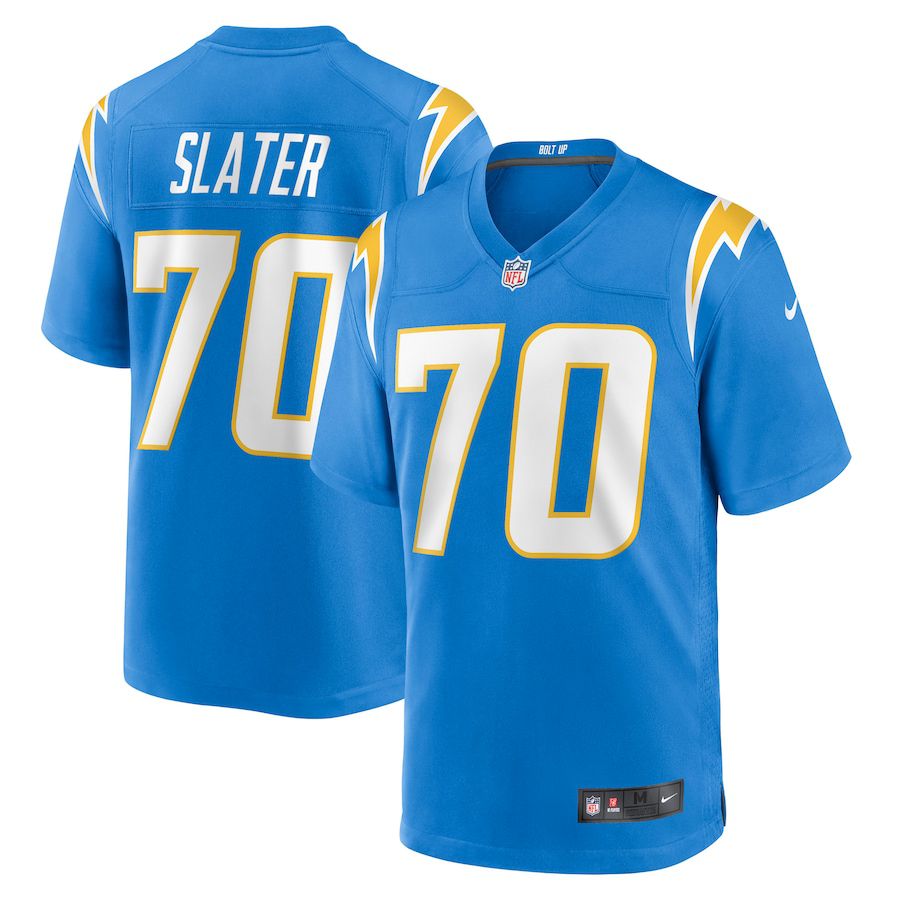 Men Los Angeles Chargers #70 Rashawn Slater Nike Powder Blue 2021 NFL Draft First Round Pick Game NFL Jersey->los angeles chargers->NFL Jersey